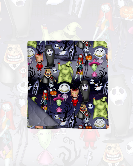 Nightmare Christmas 60x60 Quilted Blanket PREORDER