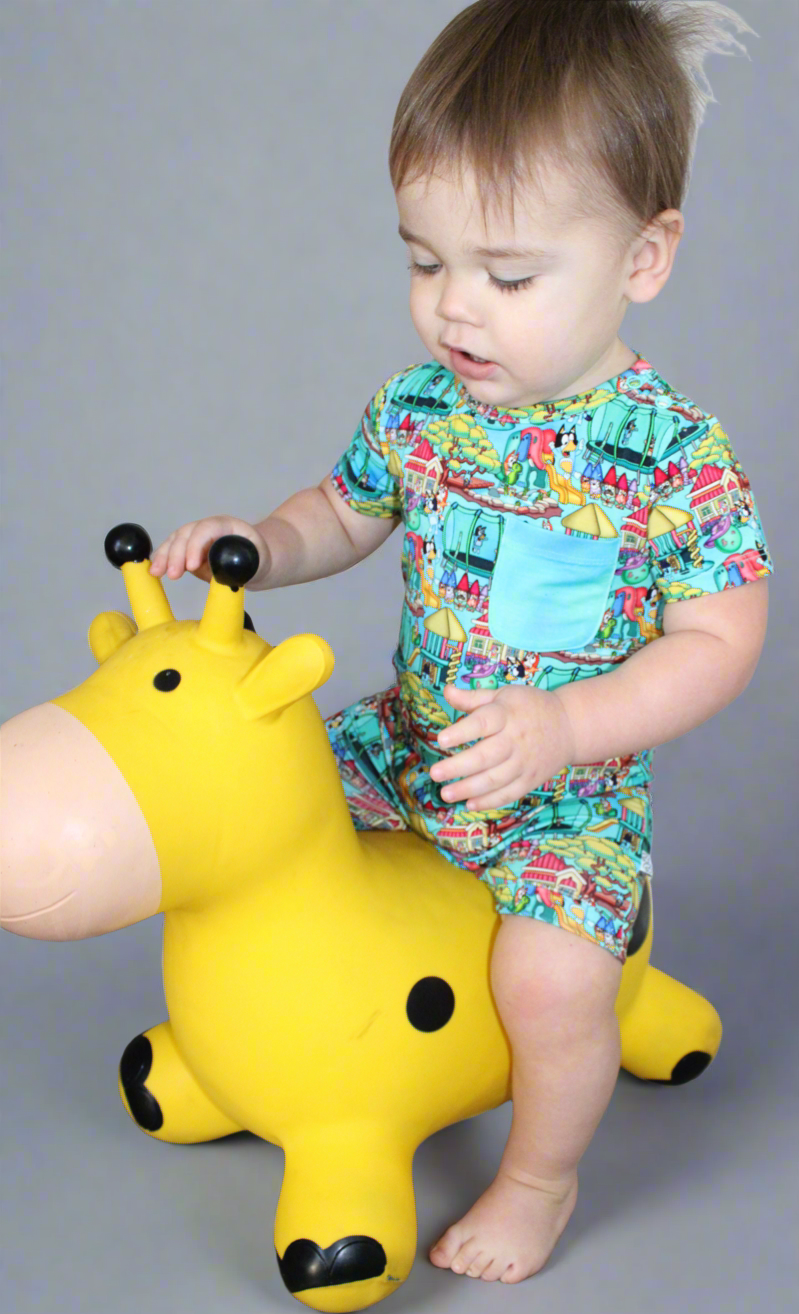 Doggy Playtime Short Romper