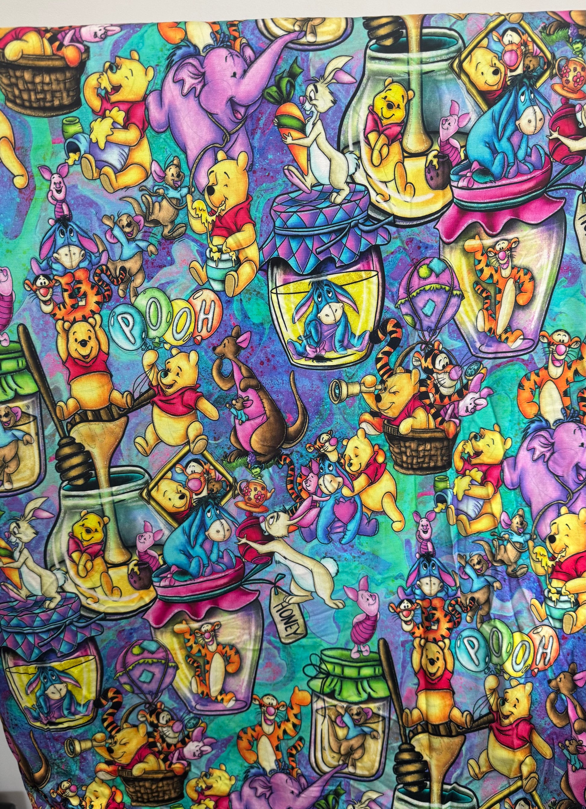 Oh Bother Quilted Blanket
