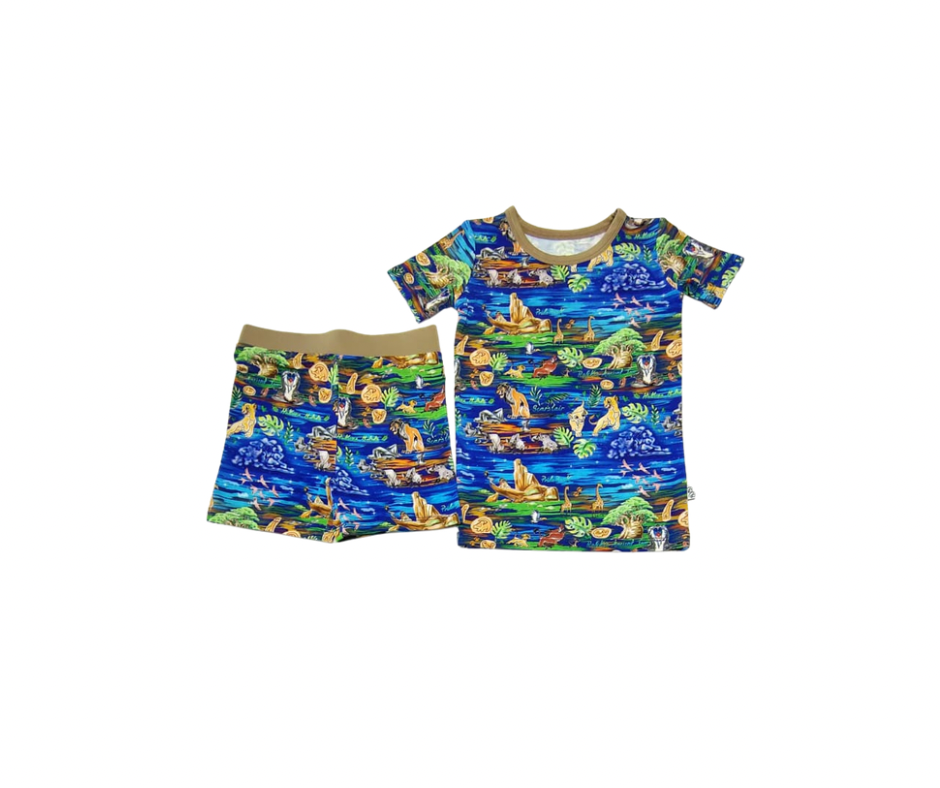 What a Wonderful Phrase Short Sleeve & Shorts Set