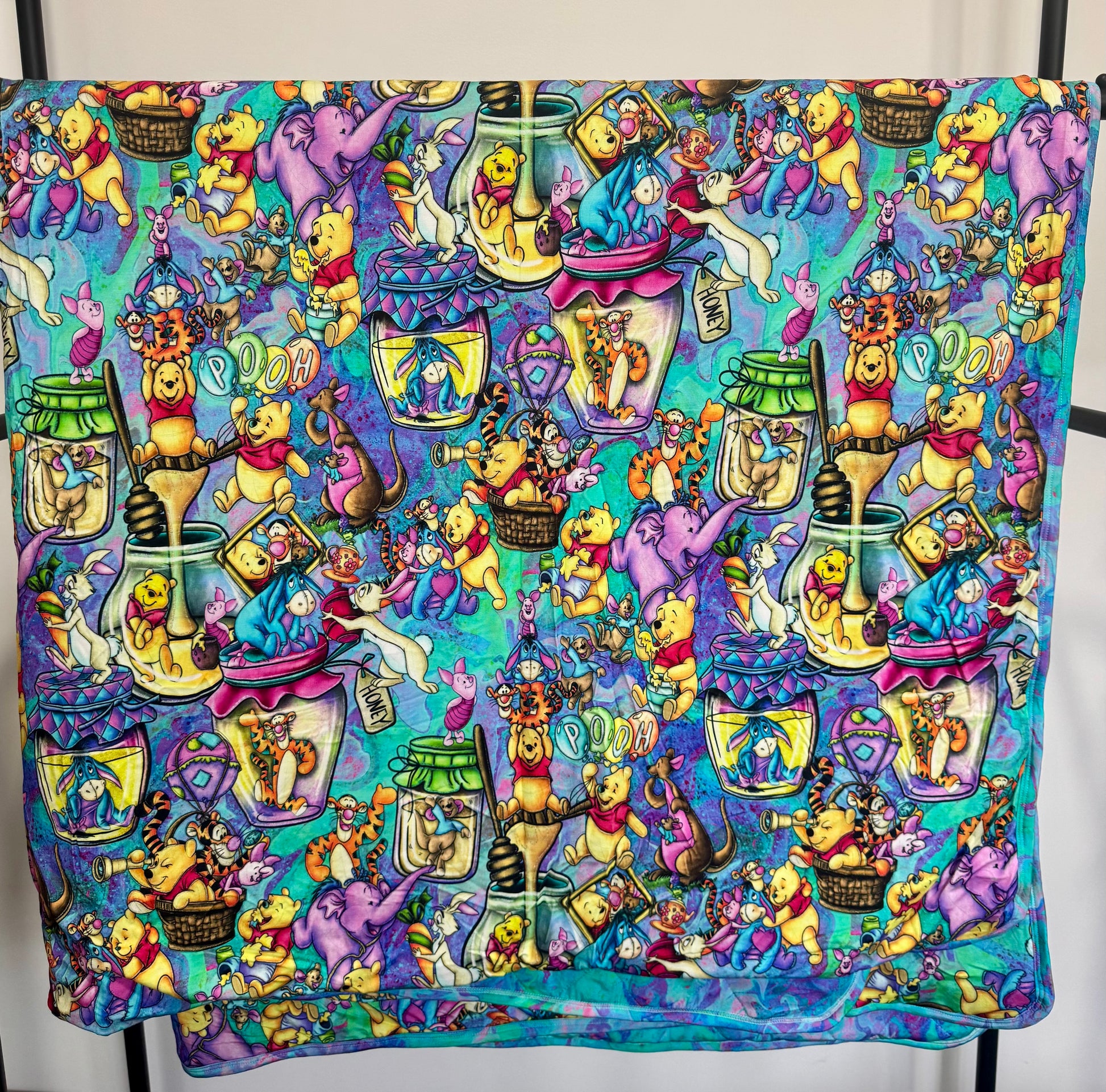 Oh Bother Quilted Blanket