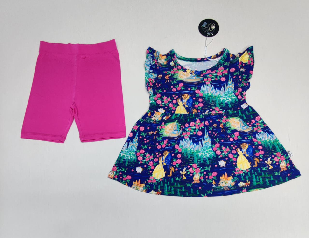 Beauty Peplum & Shorts Set