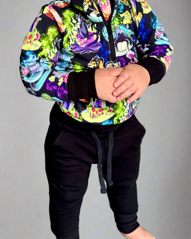 Villain Ride Quater Zip Jogger Set