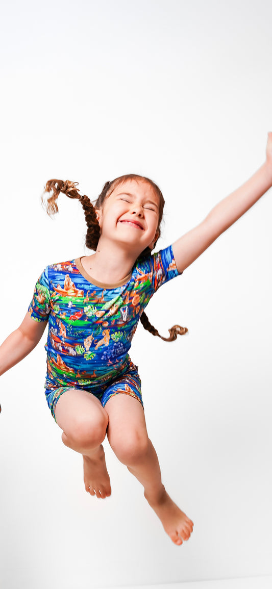 What a Wonderful Phrase Short Sleeve & Shorts Set