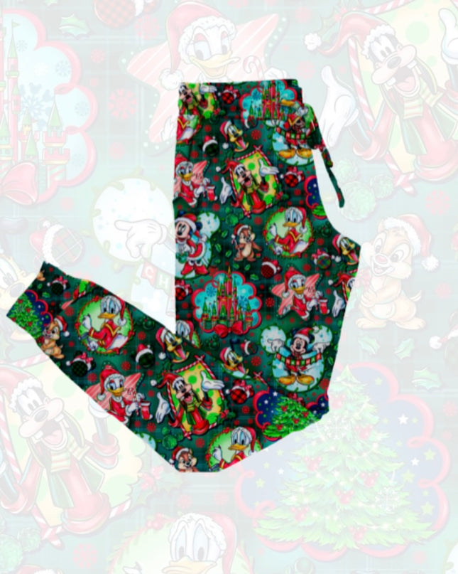 Plaid Mouse Joggers PREORDER