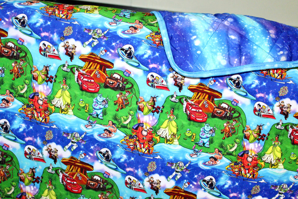 2000's Mashup Quilted Blanket