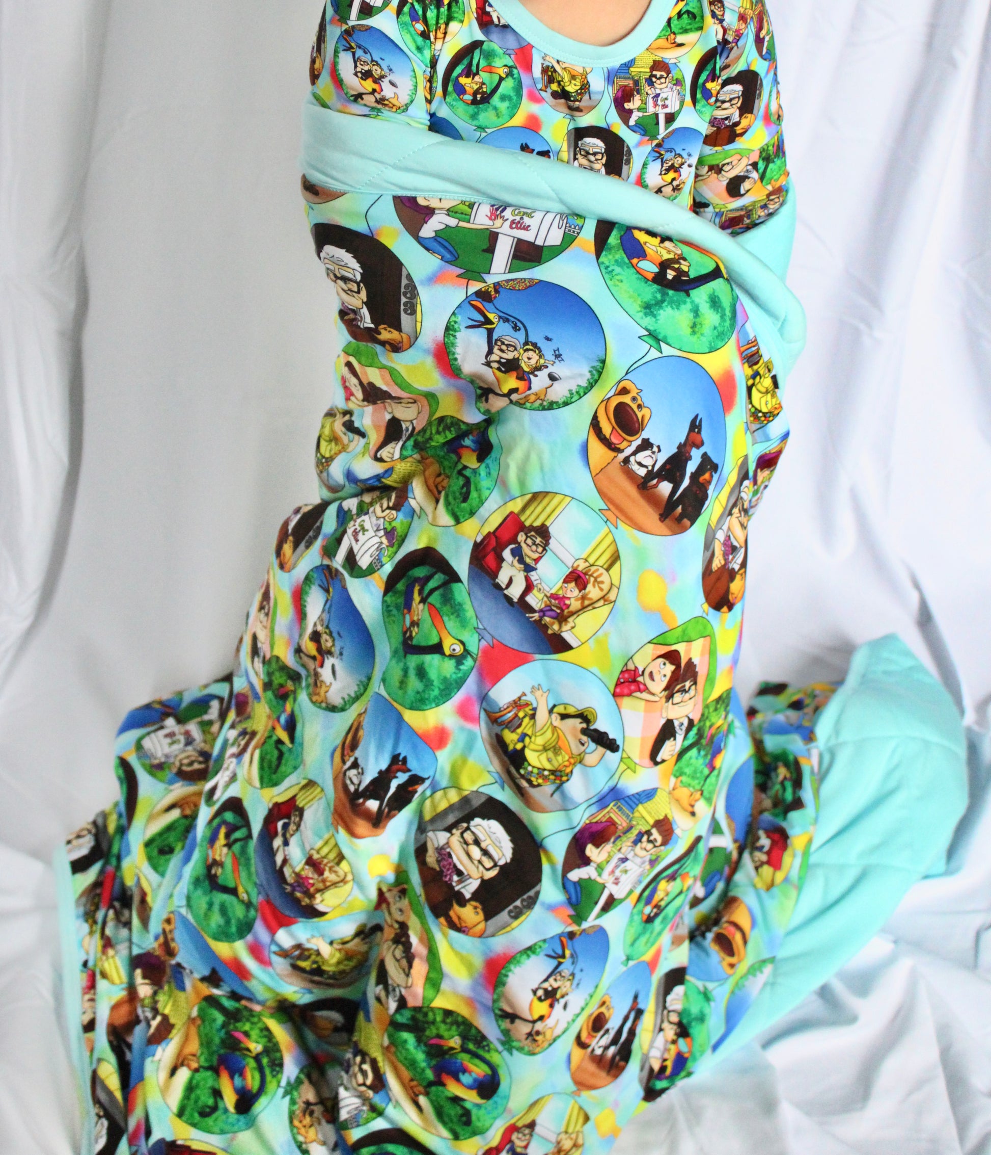 Balloon Ride 60x60 Quilted Blanket