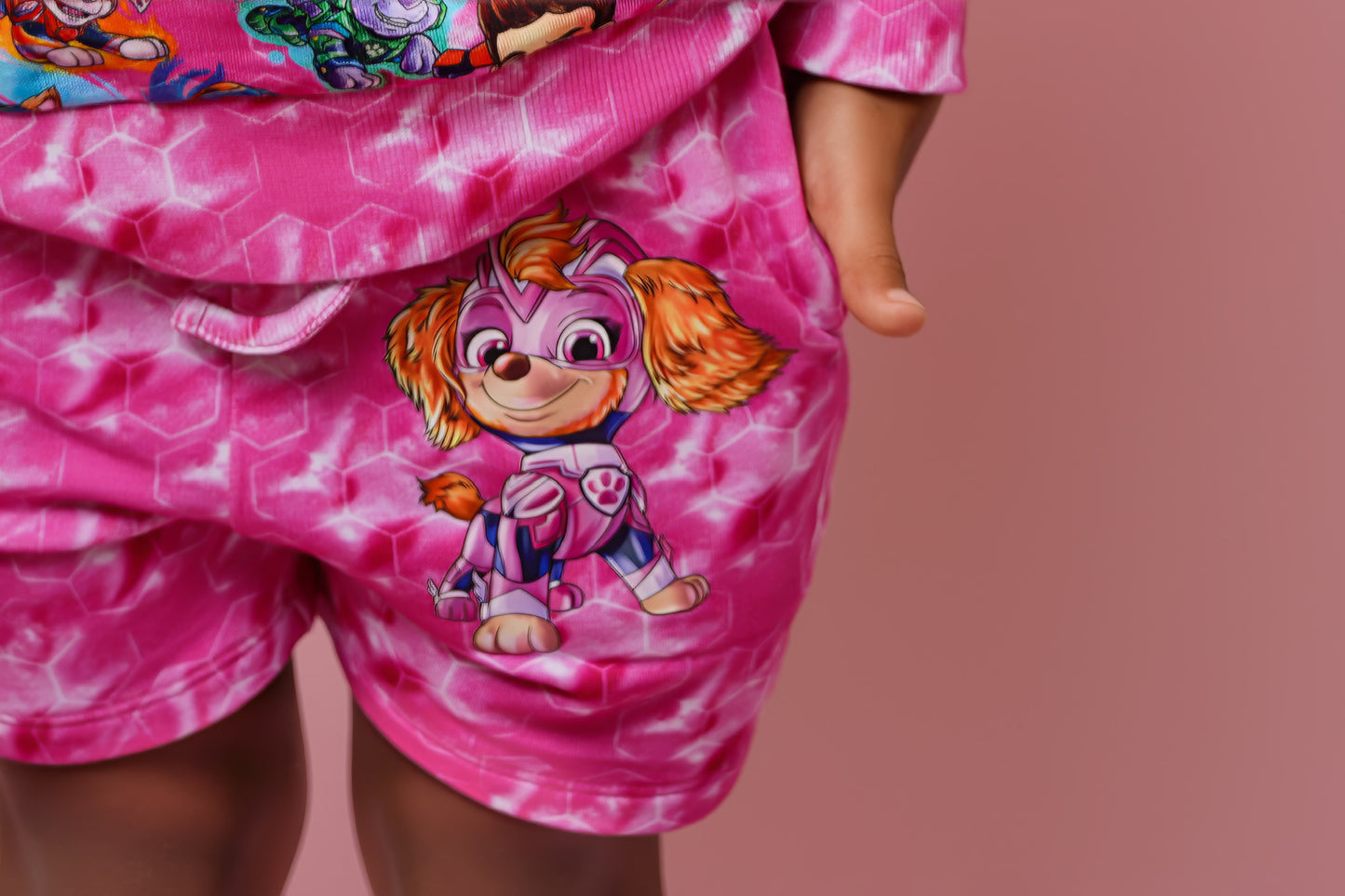Ultimate Pups (Pink) Crewneck & FT Shorts