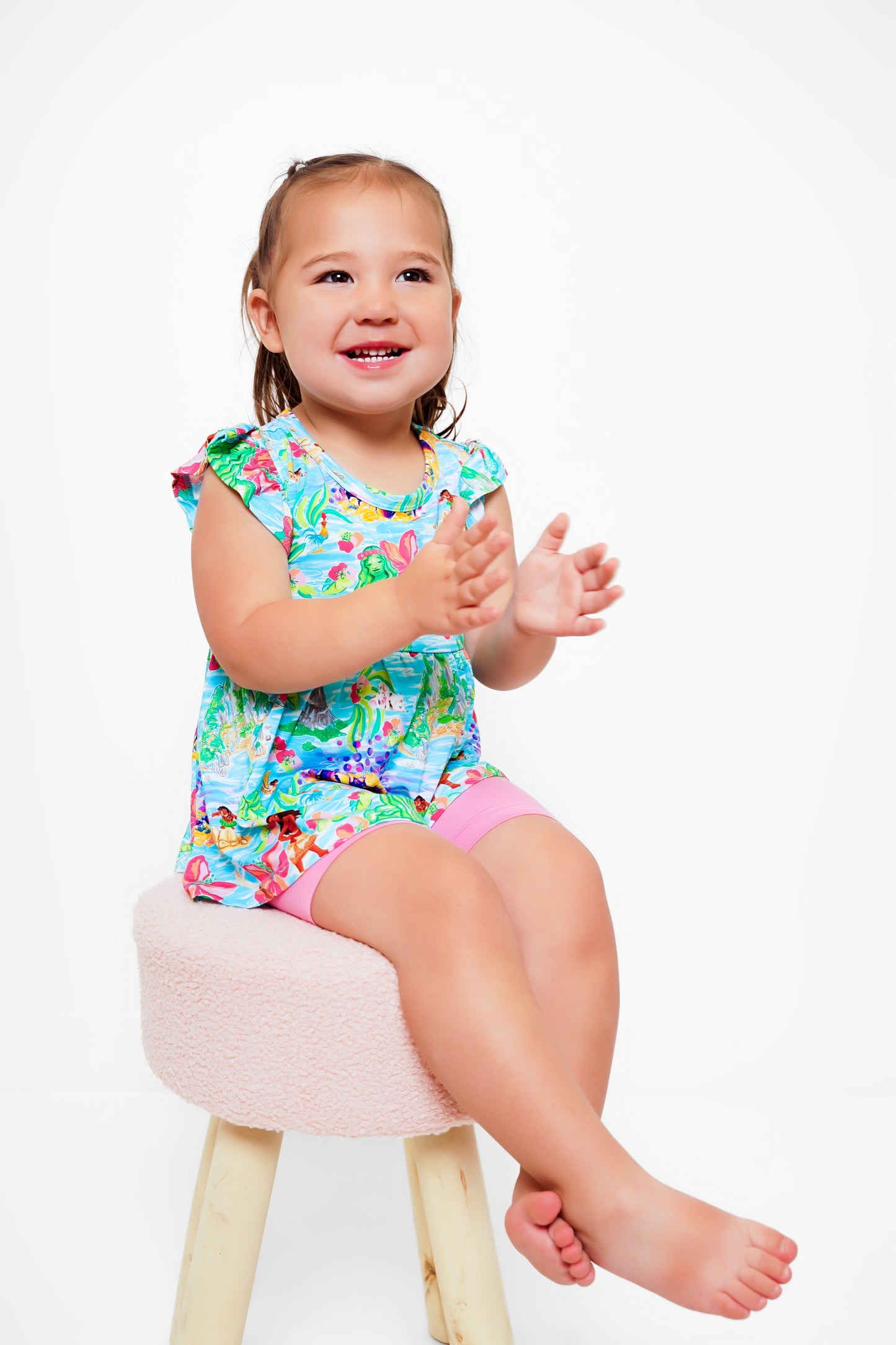 Island Princess Peplum & Shorts Setting