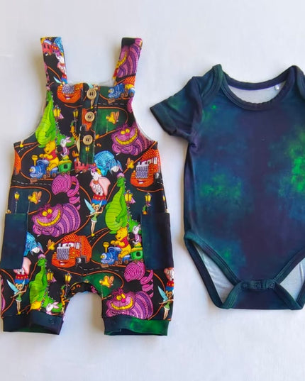 Glow Parade Overalls & Onesie