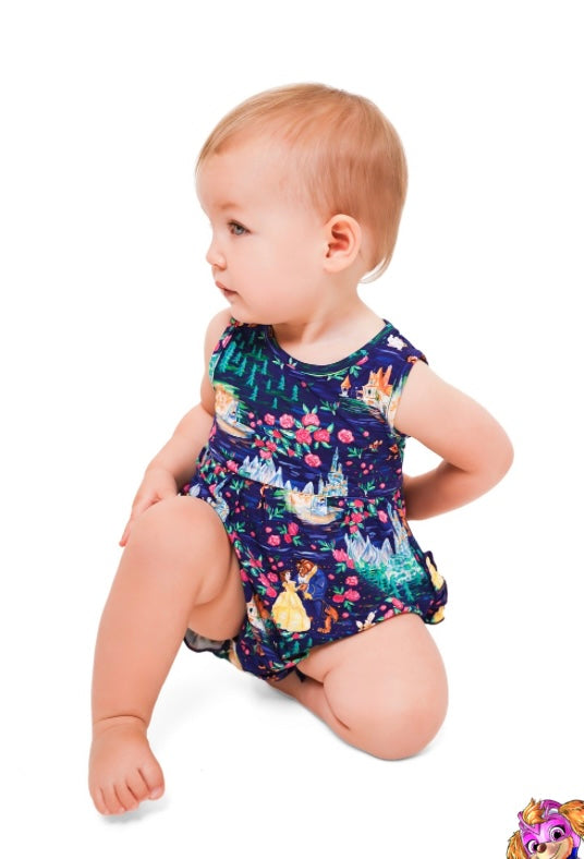 Beauty Bubble Ruffle Romper