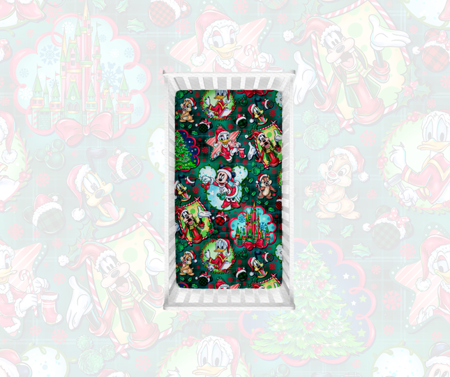 Plaid Mouse Cribsheet PREORDER