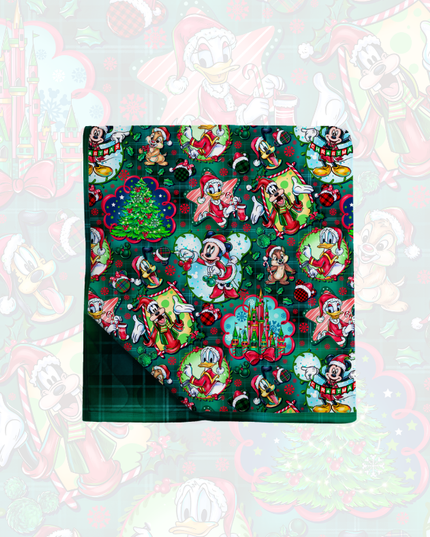 Plaid Mouse Quilted Blanket PREORDER