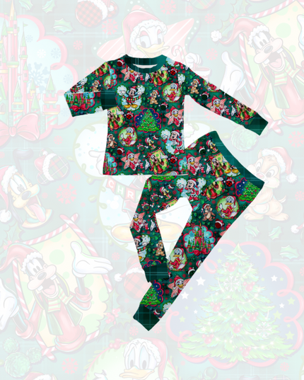 Plaid Mouse Long Sleeve & Pants PREORDER
