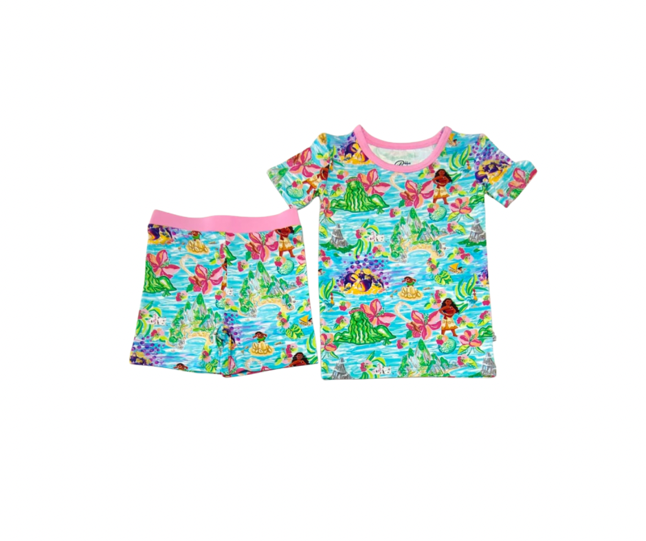 Island Princess Short Sleeve & Shorts Set