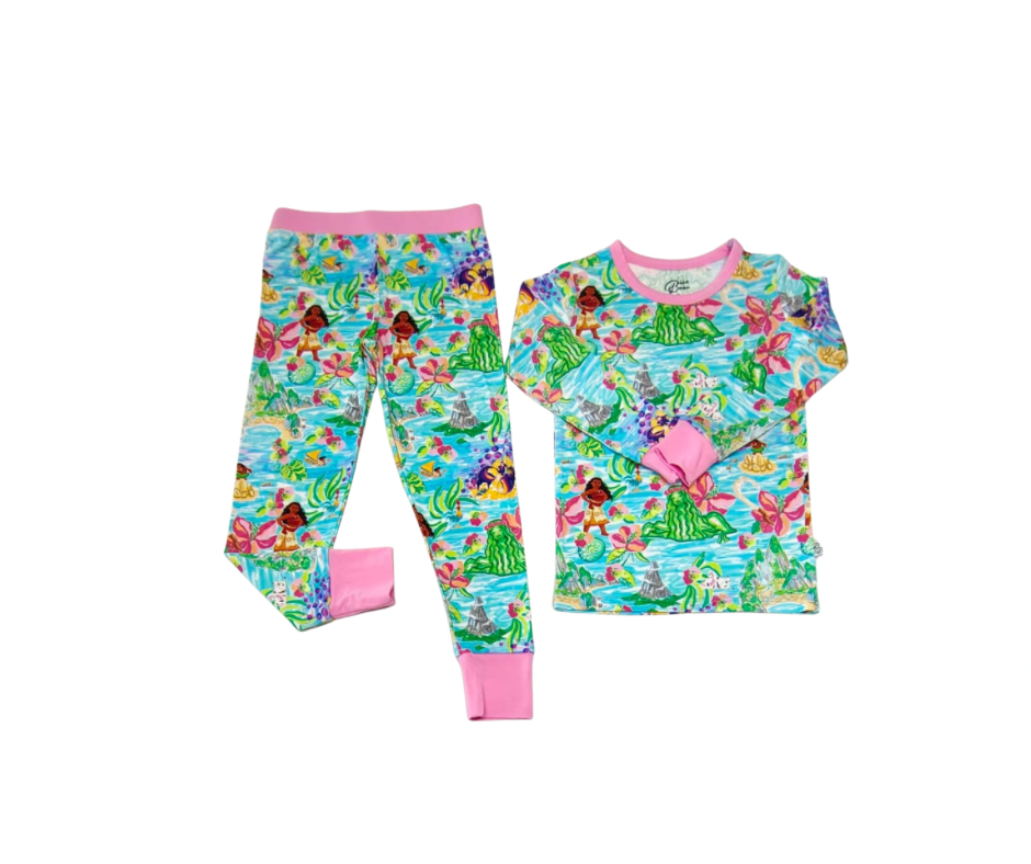 Island Princess Two Piece Long Sleeve Long Pants