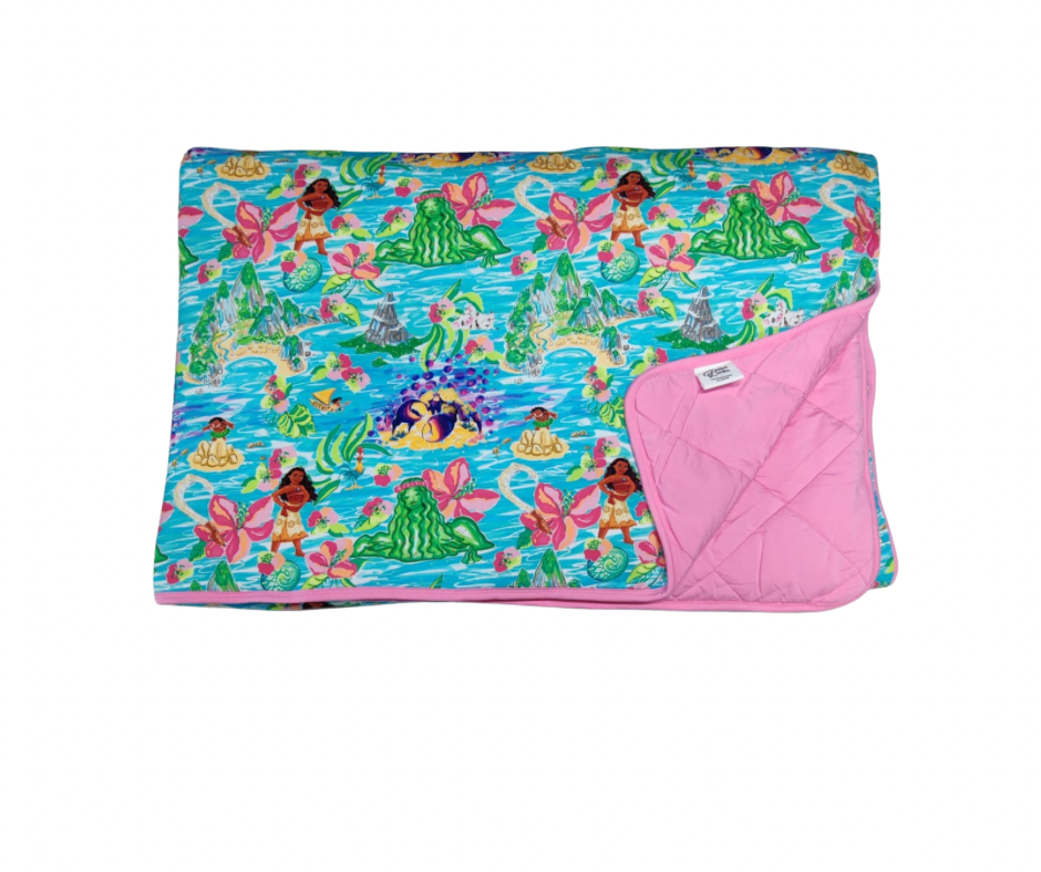 Island Princess 2.0 TOG 60x60 Quilted Blanket