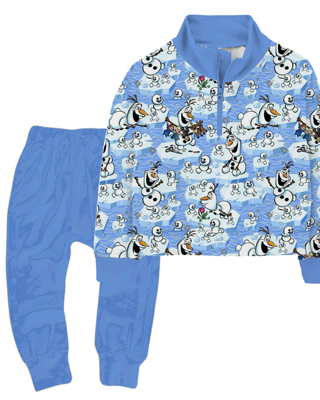 Happy Snowman Jogger Set