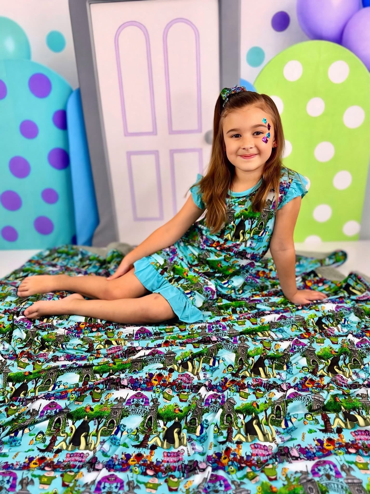 Learning Monsters Lounge Gown