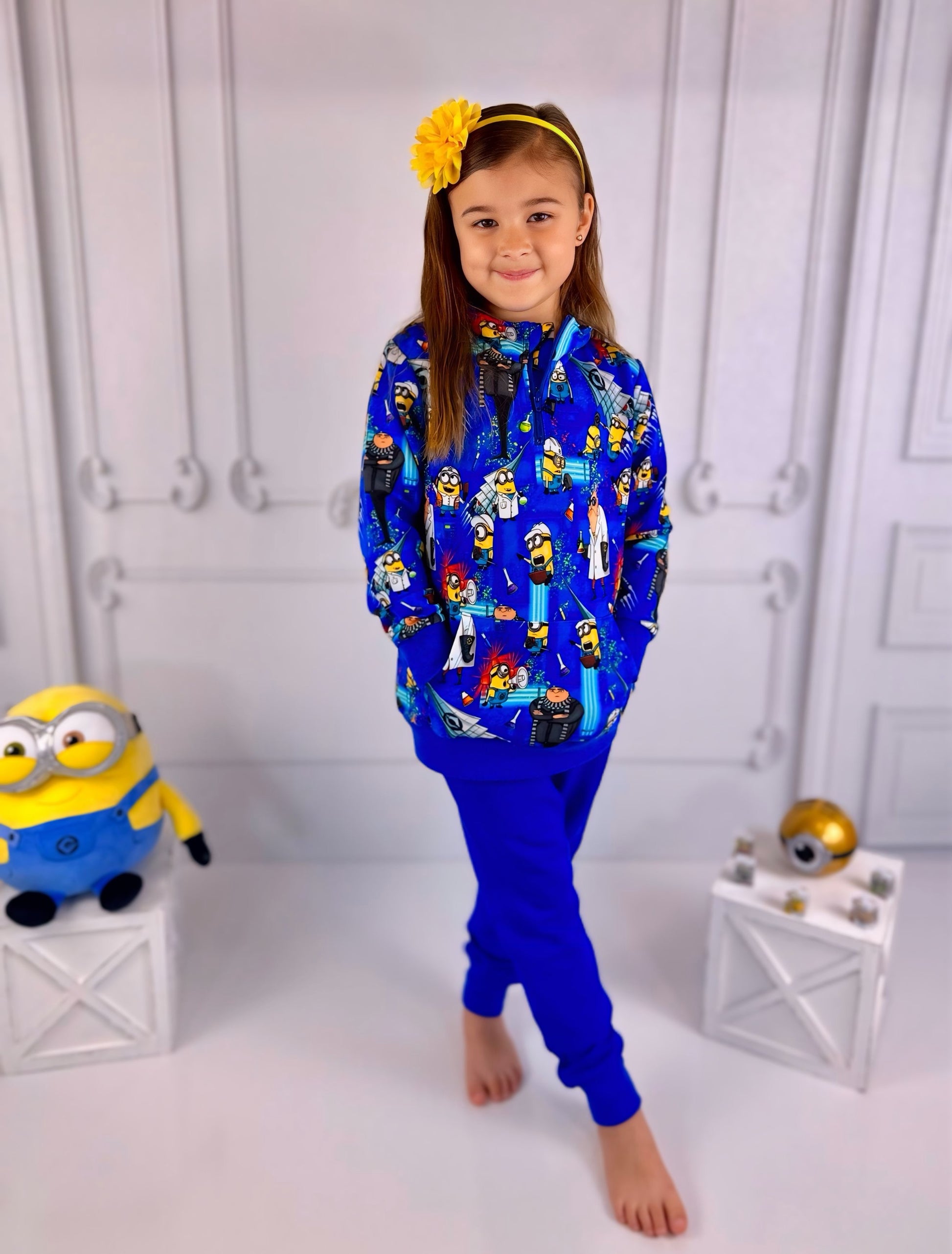 Yellow Scientist Jogger Set