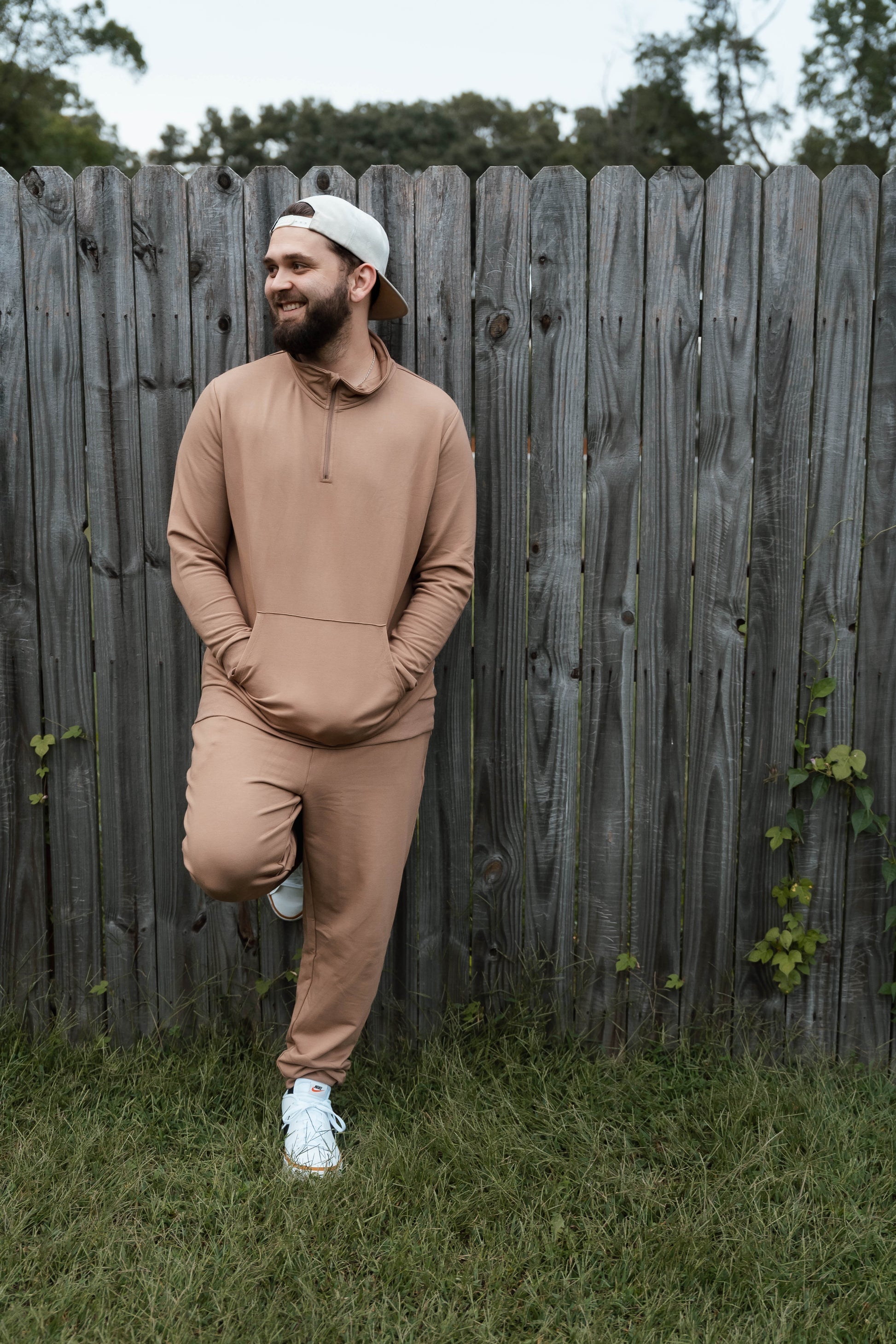 Adult Solid Quarter Zip