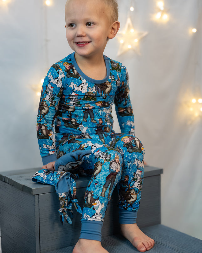 Snowflake Squad Long Sleeve Two Piece Set