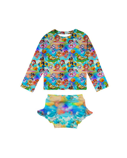 Paw Pool Party Two Piece