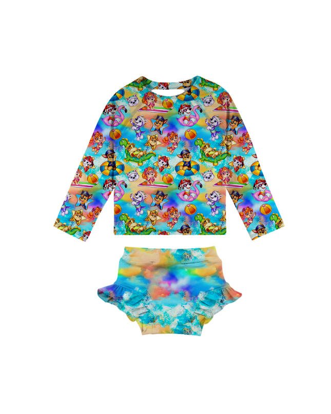 Paw Pool Party Two Piece
