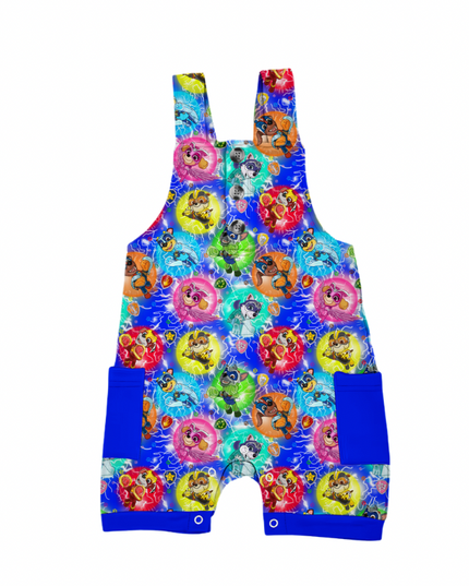 Rescue Pups Short Overalls