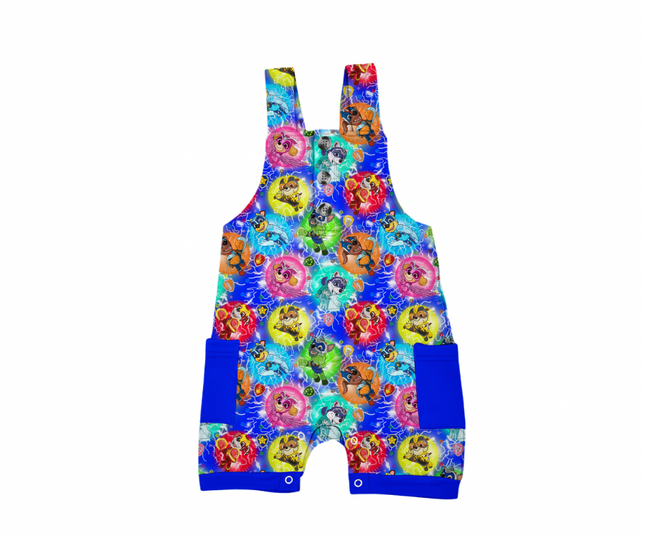 Rescue Pups Short Overalls