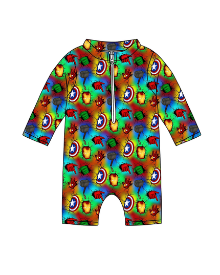 Superhero Summer One Piece