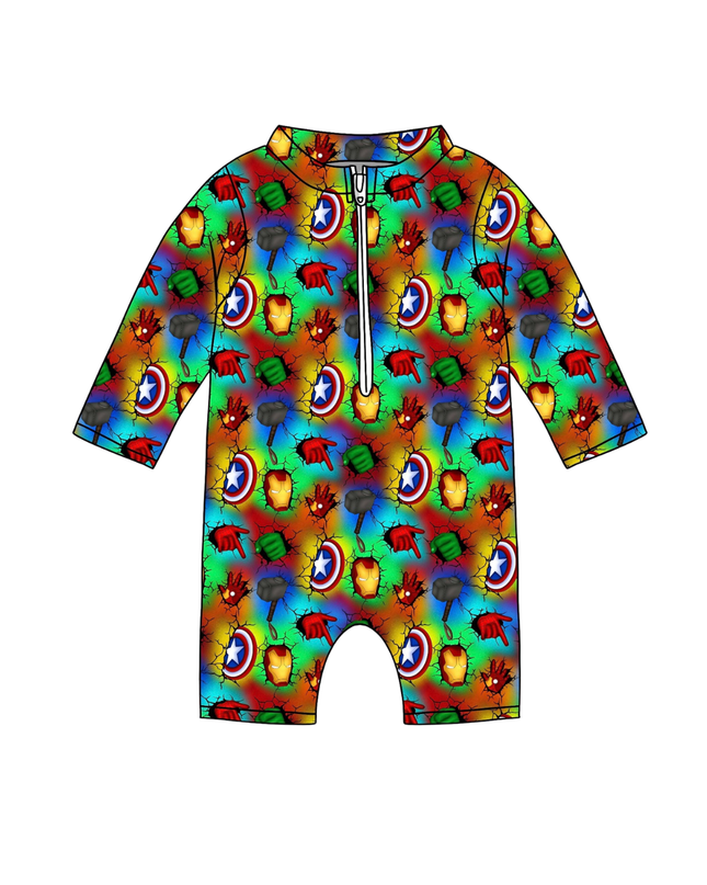 Superhero Summer One Piece
