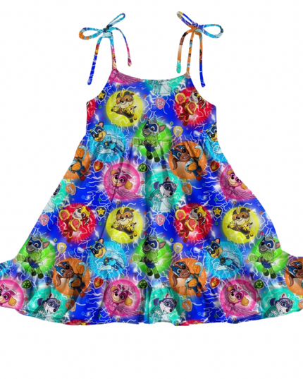 Rescue Pups Kids Tie Dress