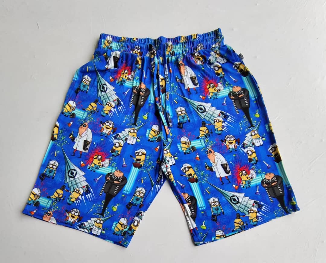 Yellow Scientist Men’s Shorts