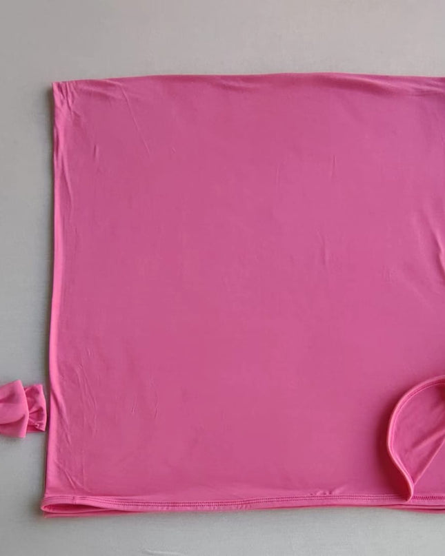Bubble Gum Swaddle with Bow